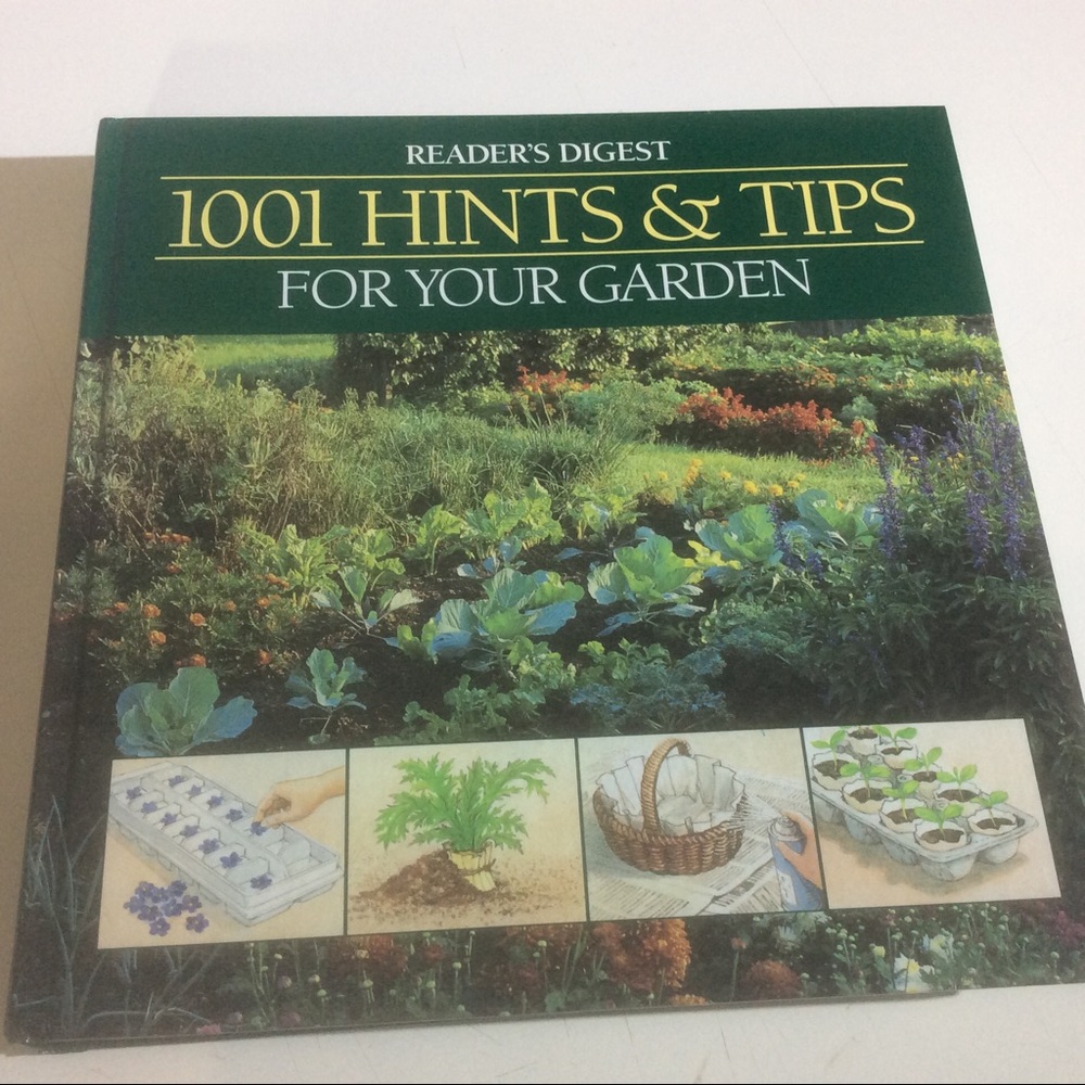 1001 Hints and Tips for Your Garden by Reader's Digest Dolezal Hardcover Book